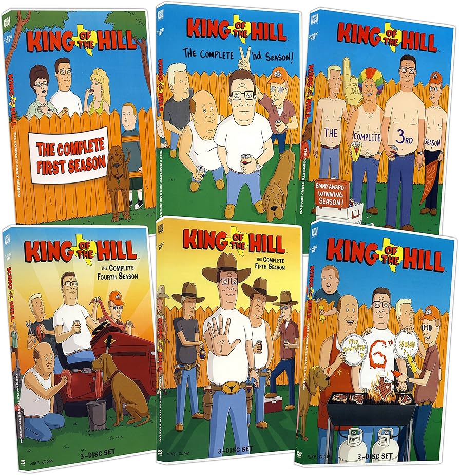 KING OF THE HILL SEASONS 1-6 DVD19枚 セット KING OF THE HILL SEASONS 1-6 DVD19枚 セット